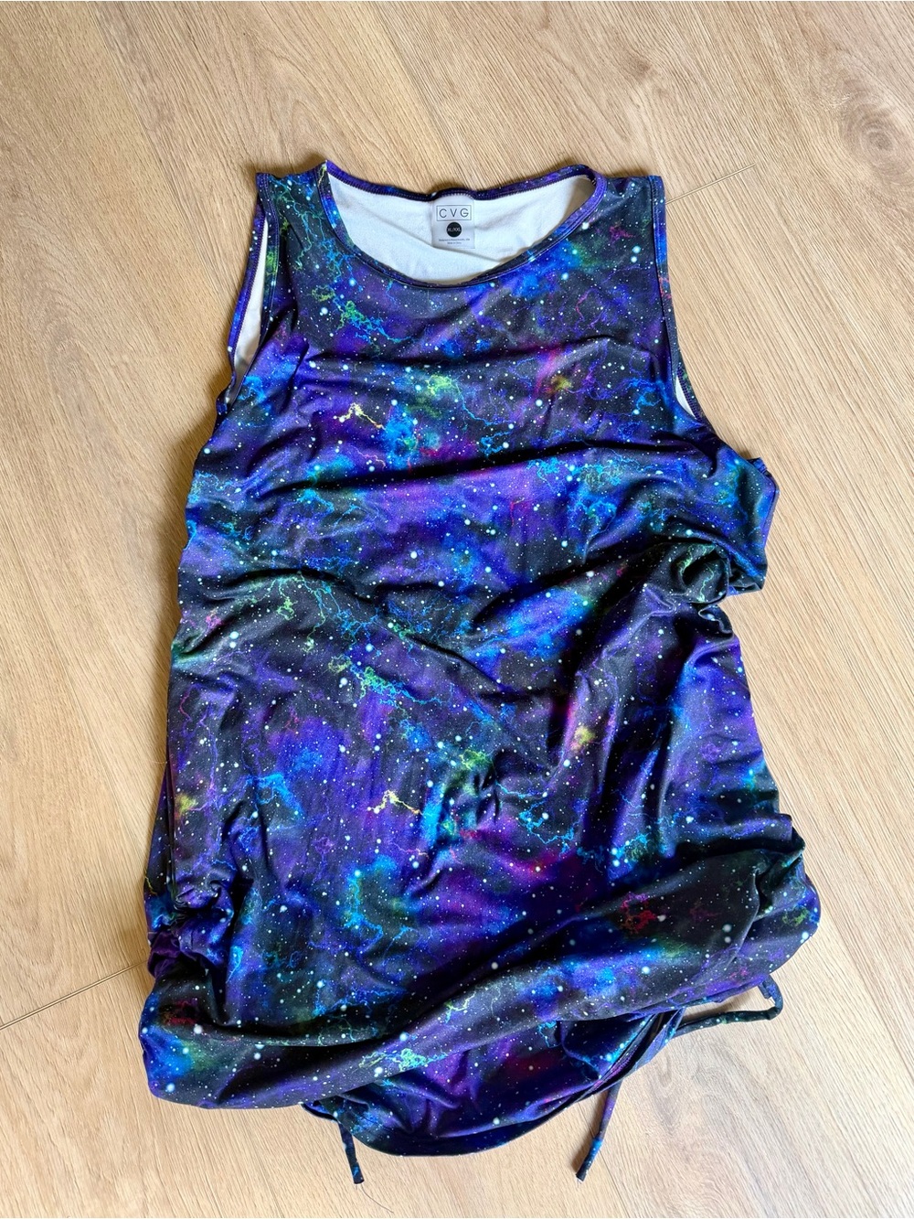 Constantly Varied Gear Galaxy Tank Dress - Blue, Purple, Green, Black